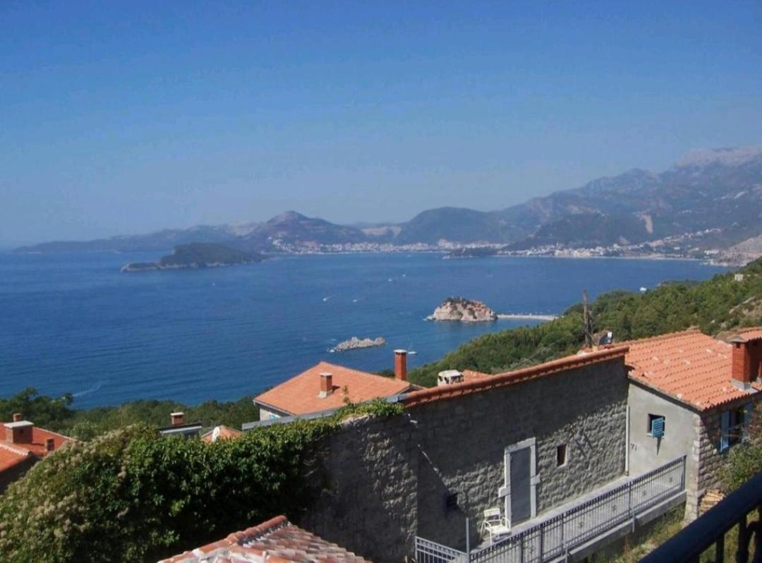 Apartments Dragisic Sveti Stefan Luaran gambar