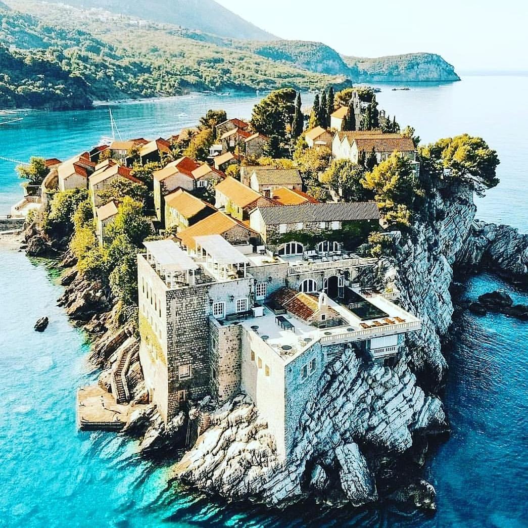 Apartments Dragisic Sveti Stefan Luaran gambar